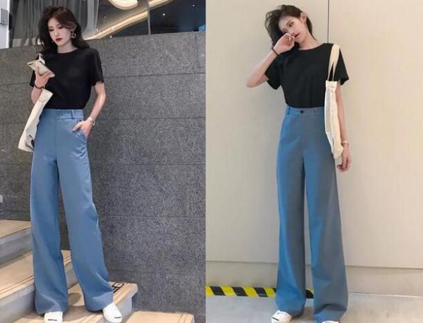 什么衣服配阔腿裤好看