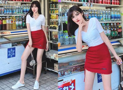 穿短裙配什么衣服好看 夏天短裙配什么上衣好看？