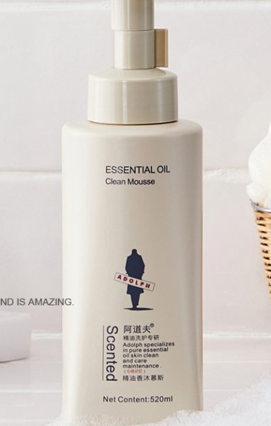 阿道夫精油香沐慕斯的用法