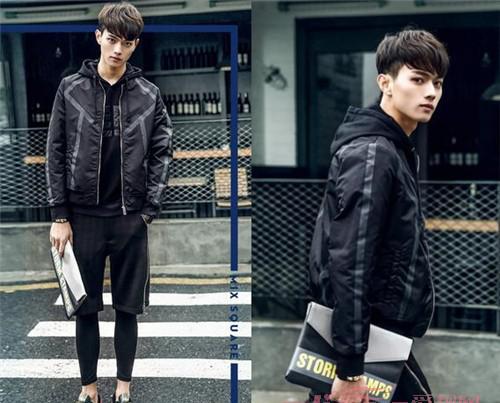 潮牌男装棒球服