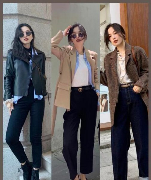 矮个子秋天穿衣搭配女装图片
