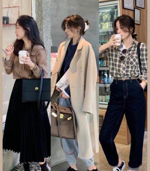 矮个子秋天穿衣搭配女装图片
