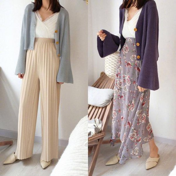 温柔的女生穿搭图片