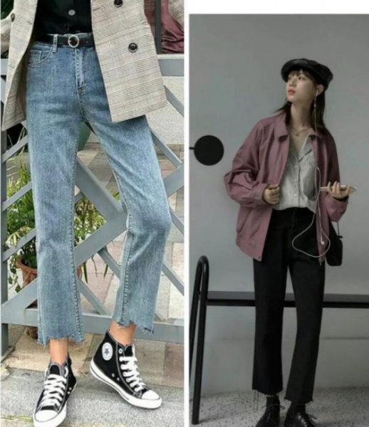 小腿有点粗穿什么裤子好看？