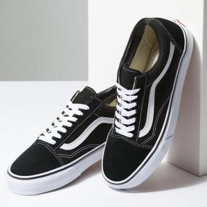 经典vans鞋带普通系法 Vans帆布鞋