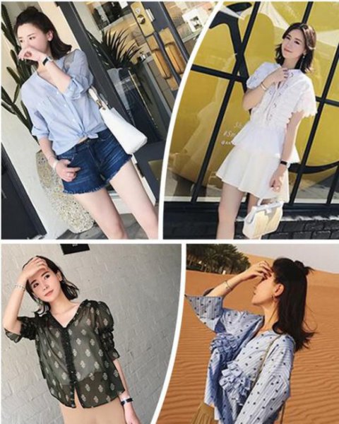 ZOWZOW女装衬衫玩转时髦夏日穿搭