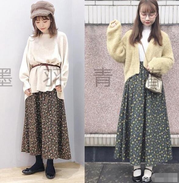 女生日系穿衣风格图片