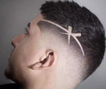 男生发型侧面刮线 男生头发侧面刮图案怎么样