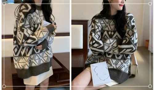 胖女生穿什么毛衣好看？这四款穿起来都很显瘦