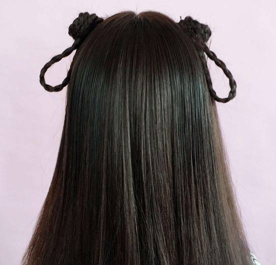 汉服头发怎么扎
