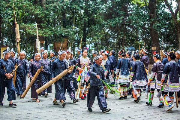 贵州岜沙苗寨在哪里