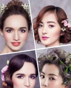 漂亮的新娘妆 美到如花盛开的精致时尚新娘妆容欣赏