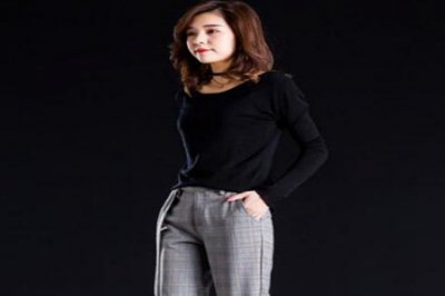 女生直筒裤配什么上衣 直筒裤配什么上衣图片女