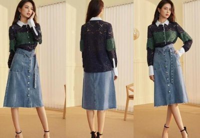 A字裙的上衣搭配 A字半身裙搭配什么上衣？