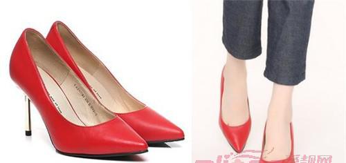 他她春季浅口女单鞋让时尚穿在脚尖上