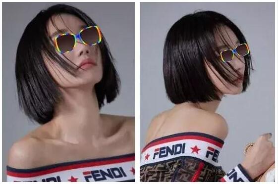 摩卡波波头短发造型图片大全