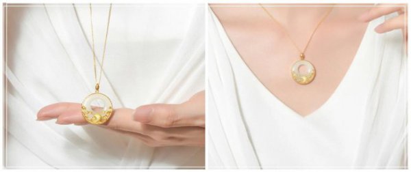 50岁女士适合什么样式的金项链？