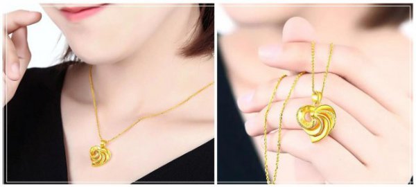 50岁女士适合什么样式的金项链？