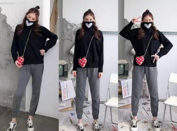 黑色高领毛衣搭配什么衣服？