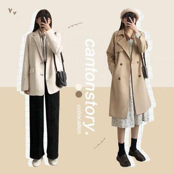 小清新衣服搭配女生图片