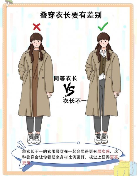 秋冬怎么叠穿