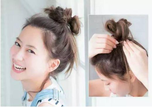 丸子头怎么扎简单好看