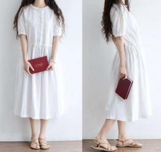 夏天穿什么颜色连衣裙好看？ 夏天穿什么颜色的衣服最好看