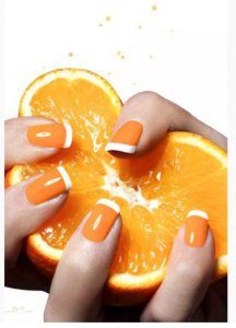 简单撞色美甲 撞色美甲图片大全