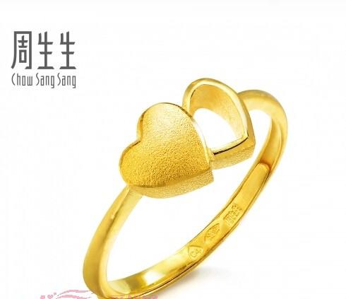 周生生黄金戒指款式
