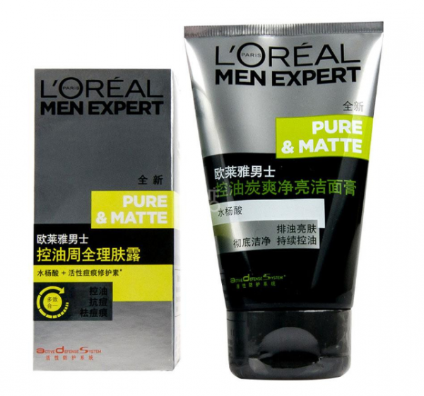 欧莱雅控油炭爽双效洁面膏怎么用