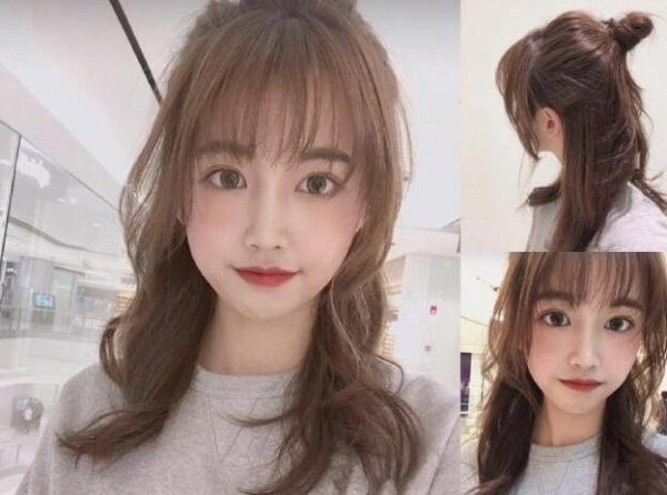 半扎丸子头怎么扎好看？
