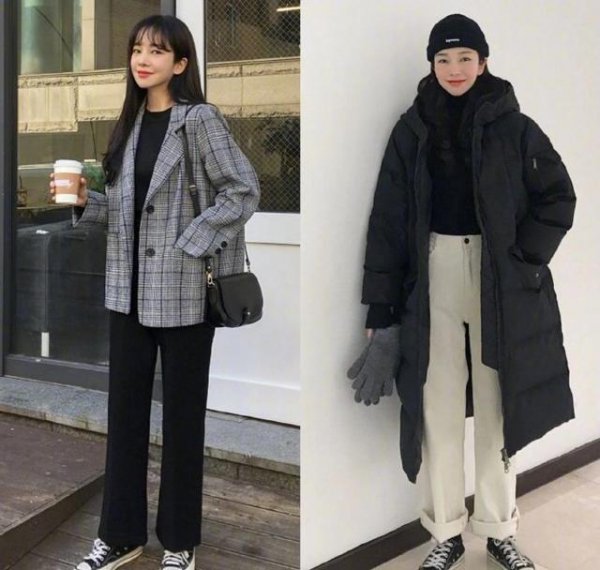 冬季减龄穿搭图片
