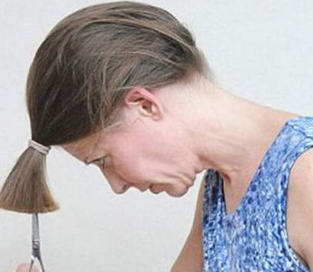 长发剪短一点怎么剪 为剪发做准备