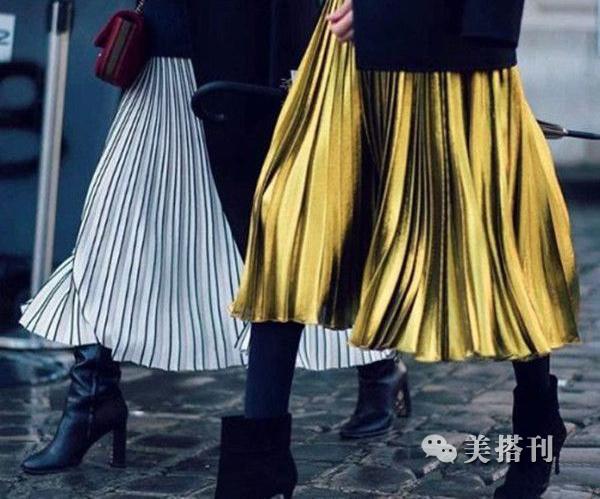 百褶裙怎么搭配