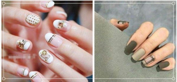 好看的日式美甲图片