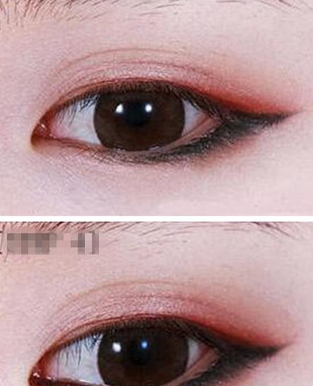 双眼皮怎么画眼线好看