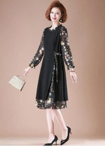 50岁的女人穿什么连衣裙好看 50岁的女人穿什么裙子最好看？