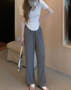 夏季休闲时尚女装 简约风也能穿出独特气质