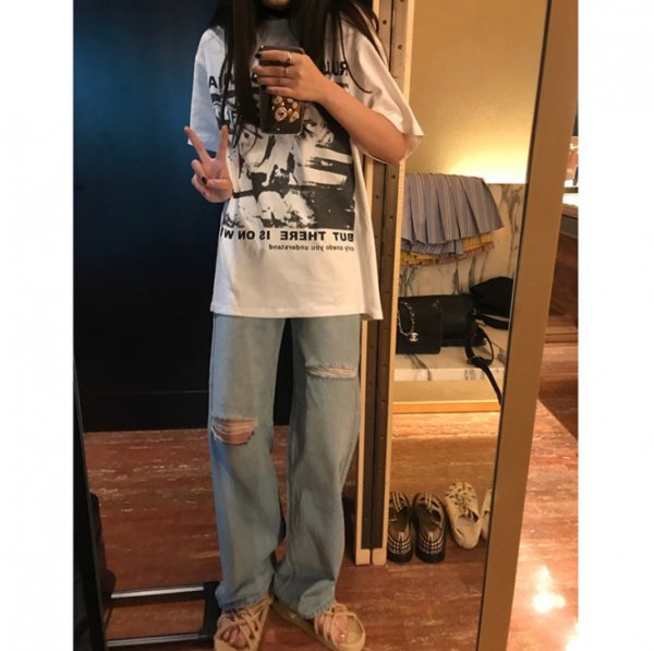 破洞裤子怎么剪
