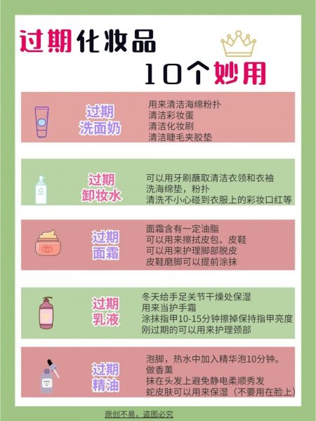 护肤品过期怎么办