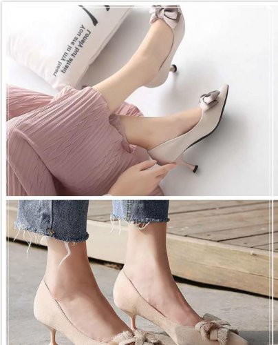 裸色鞋搭配什么衣服