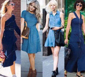 牛仔连衣裙的搭配 牛仔连衣裙怎么搭配好看