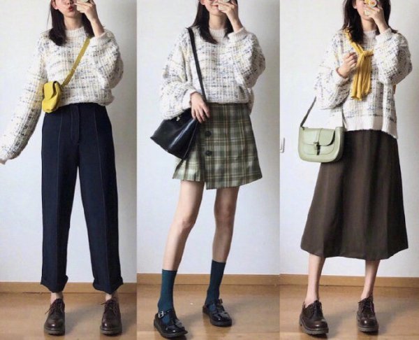 一件衣服搭三种不同风格
