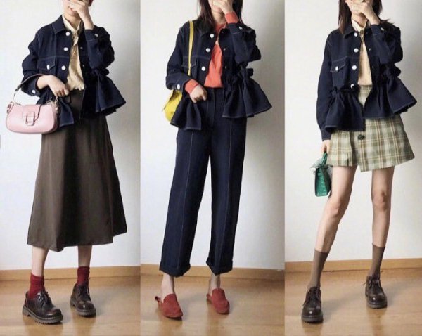 一件衣服搭三种不同风格