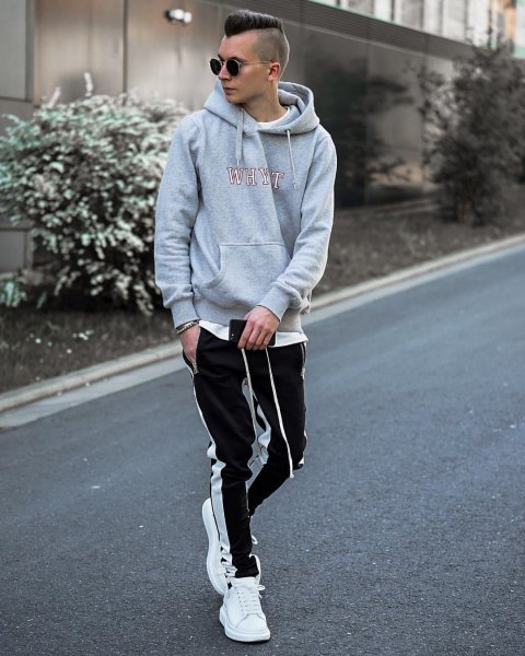 男士卫衣怎么穿更帅气