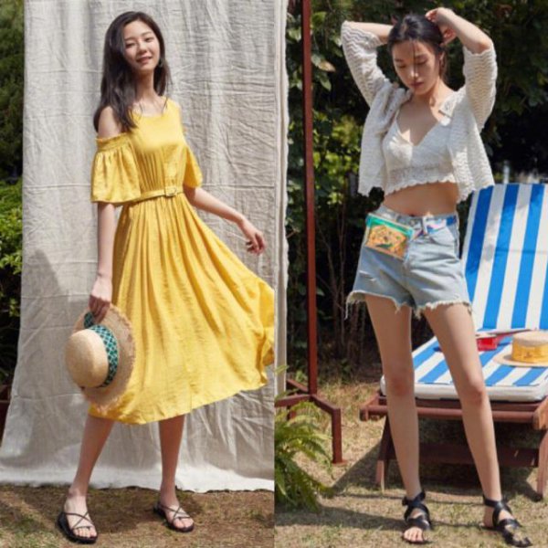印花衣服怎么搭配图片？