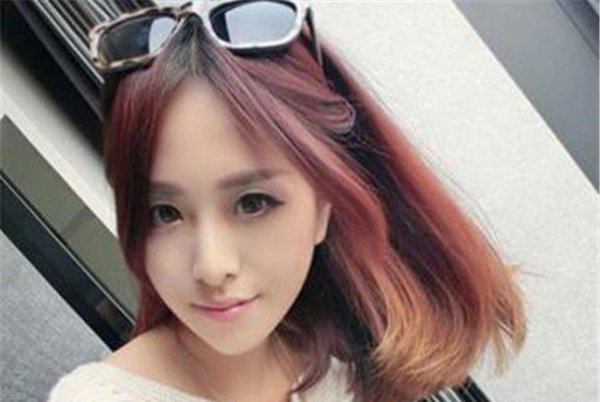 女生瓜子脸短发发型