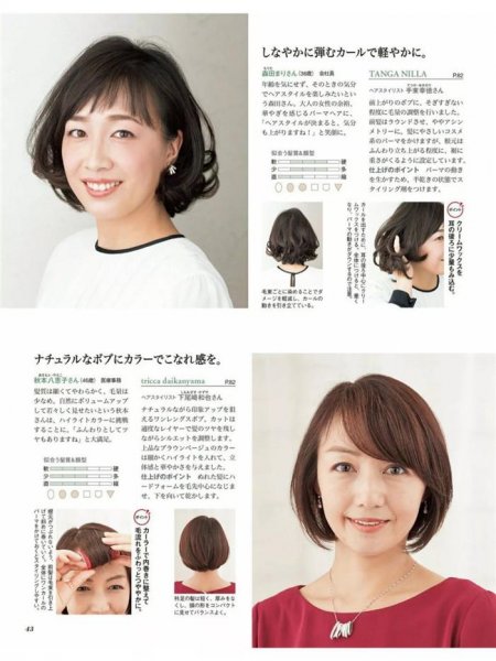 中年女性适合什么发型