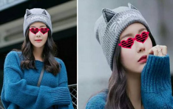 今年冬季流行的韩版女式毛线帽