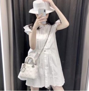 白色连衣裙夏装 小白裙连衣裙夏图片